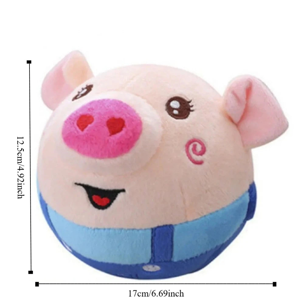 Shake Bouncing Jump Balls Music Vibration USB Rechargeable Electronic Pet Dog Toy Electronic Singing