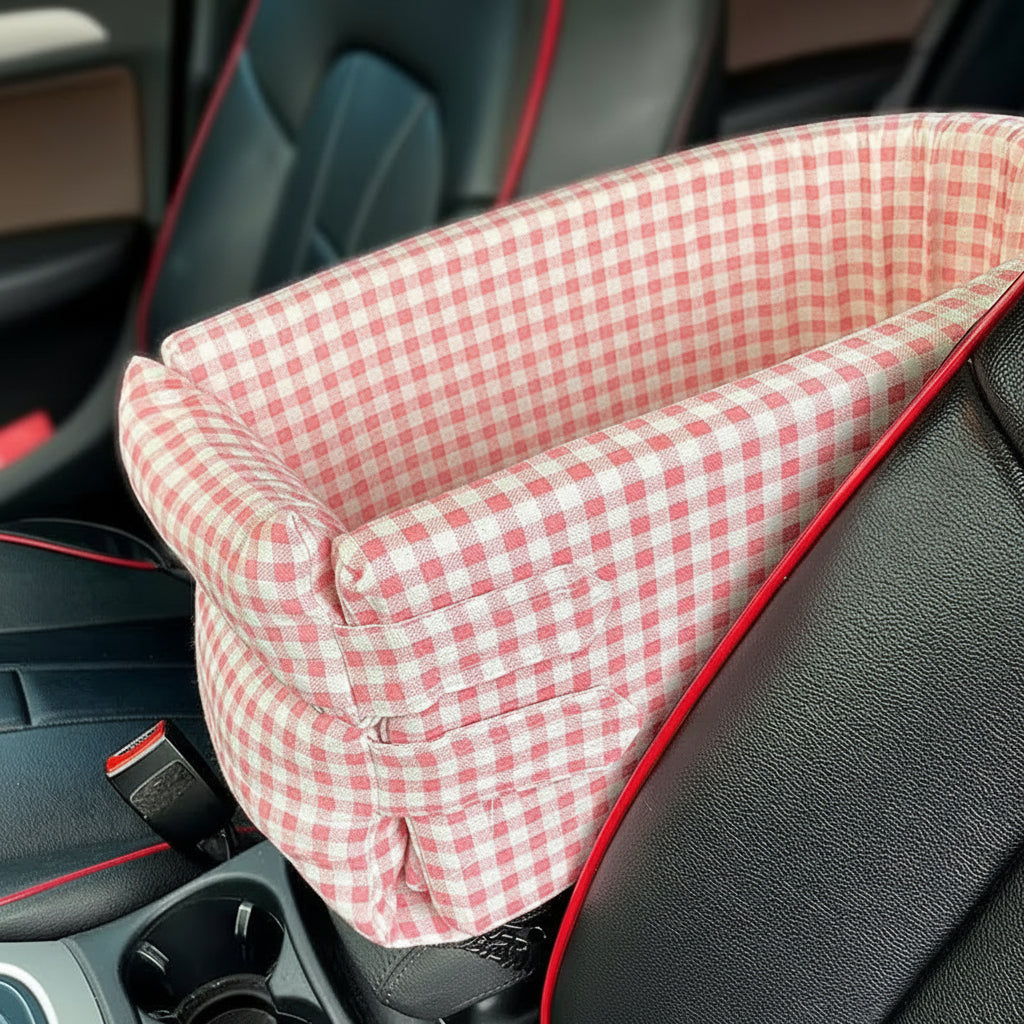 Car Central Dog Car Seat Bed Portable Dog Carrier for Small Dogs and Cats Safety Travel Bag Accessories