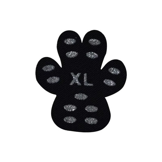 Black Paw Protectors for Dogs Anti-Slip Dog Paw Sticker Disposable Self Adhesive Resistant Dog Shoes Booties Socks Replacement