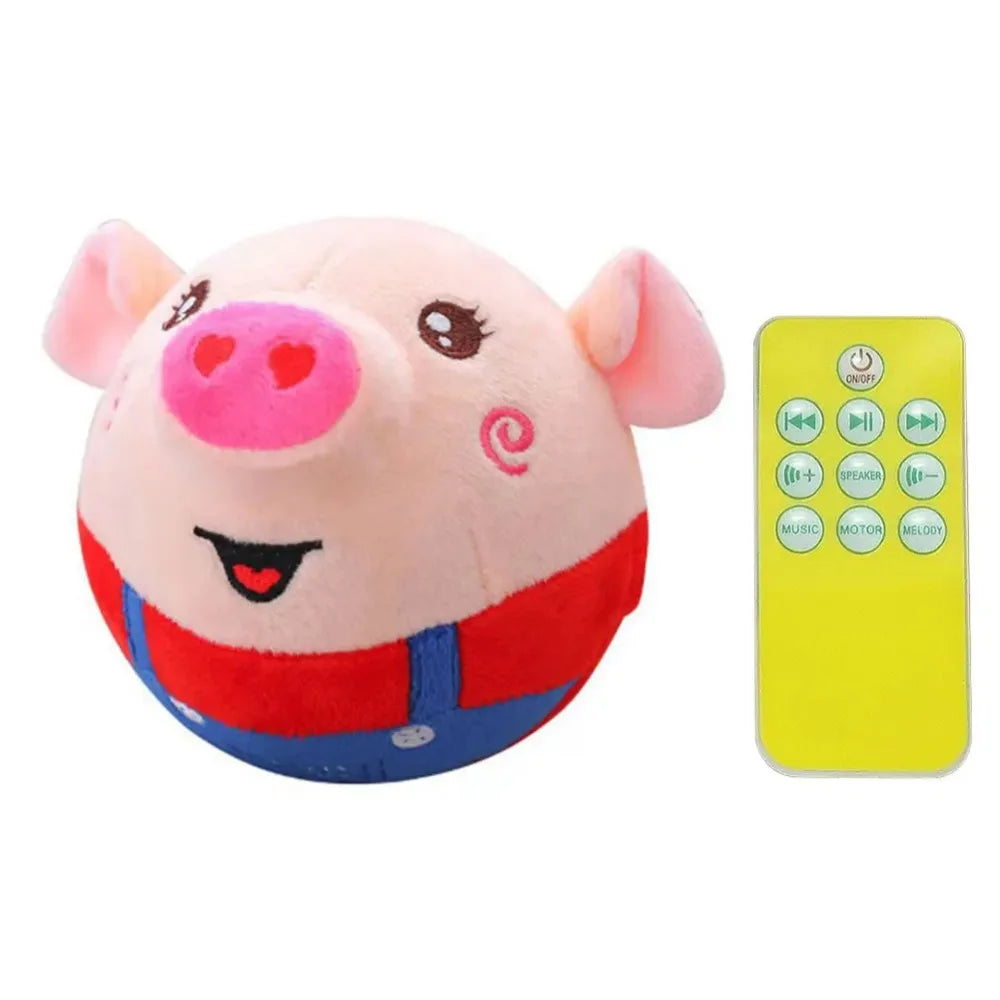 Shake Bouncing Jump Balls Music Vibration USB Rechargeable Electronic Pet Dog Toy Electronic Singing