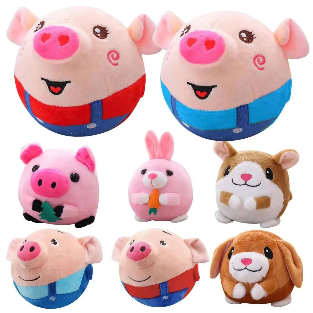 Shake Bouncing Jump Balls Music Vibration USB Rechargeable Electronic Pet Dog Toy Electronic Singing