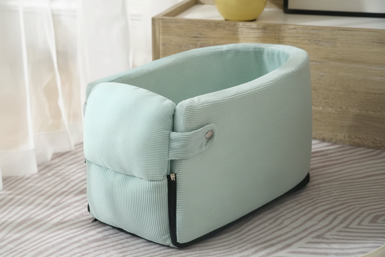 Car Central Dog Car Seat Bed Portable Dog Carrier for Small Dogs and Cats Safety Travel Bag Accessories