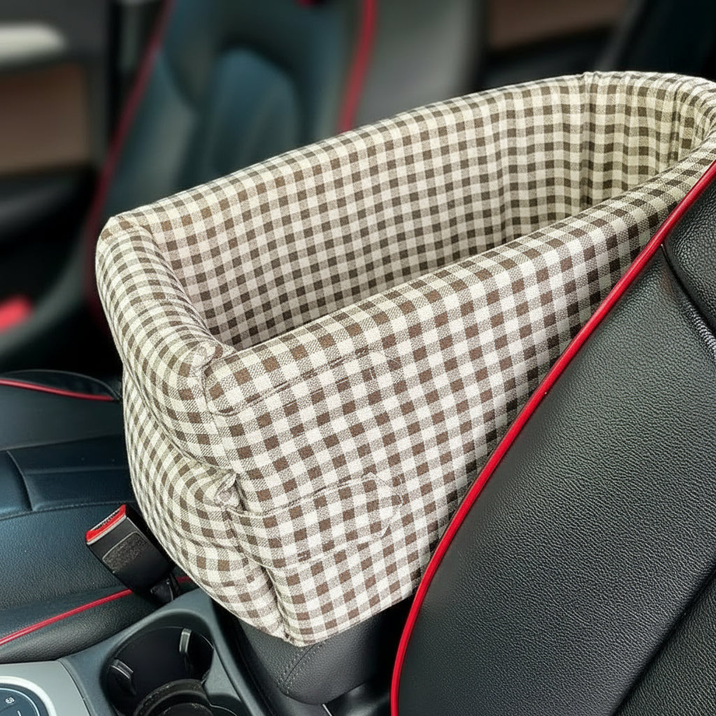 Car Central Dog Car Seat Bed Portable Dog Carrier for Small Dogs and Cats Safety Travel Bag Accessories