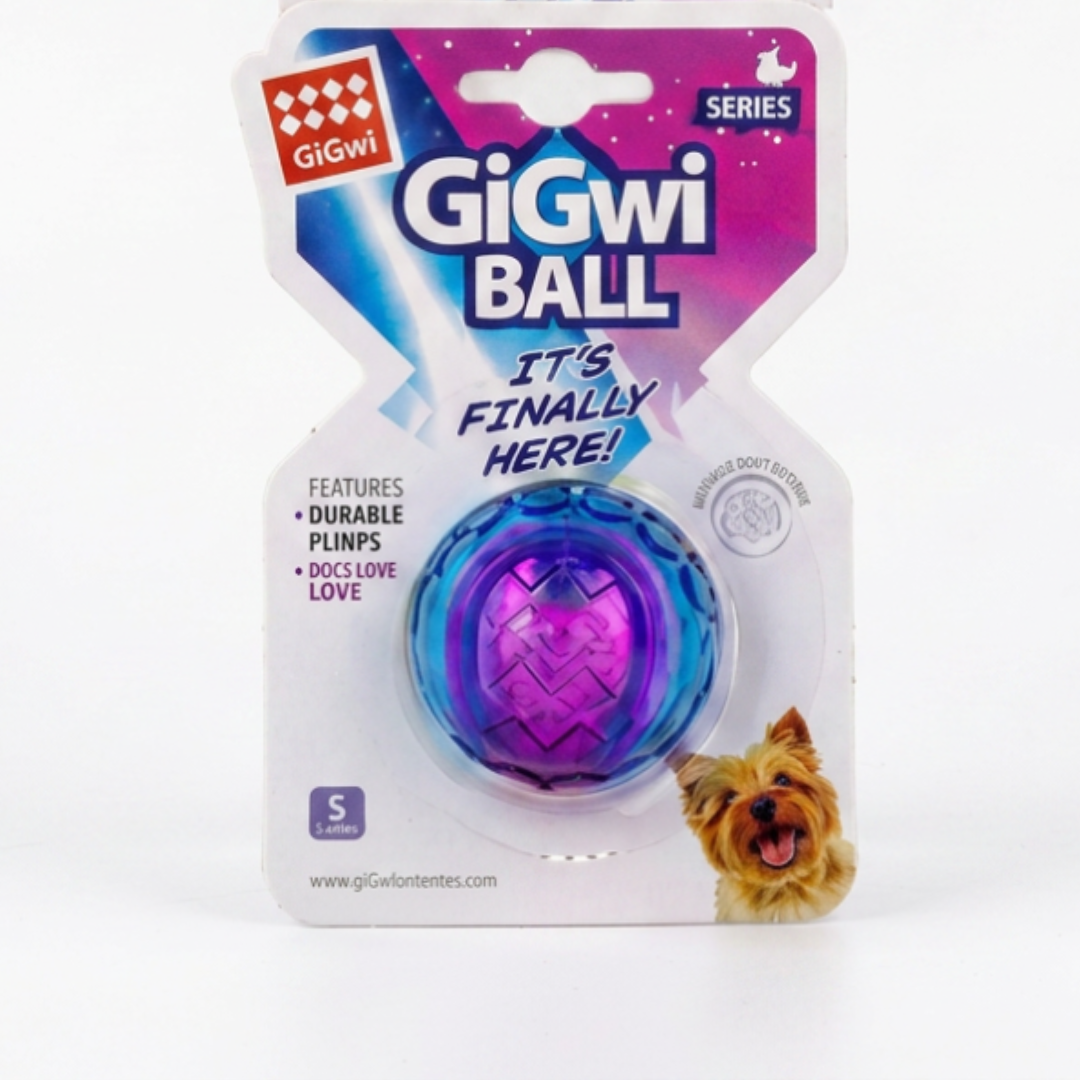 PawChew™ Squeaky Rubber Dog Ball  Interactive Chew & Fetch Toy for Dogs