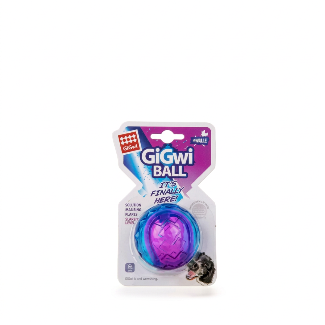 PawChew™ Squeaky Rubber Dog Ball  Interactive Chew & Fetch Toy for Dogs
